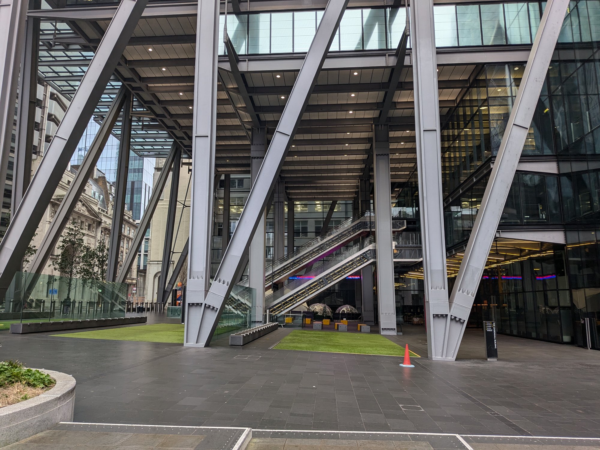 Leadenhall Building ground floor, City of London